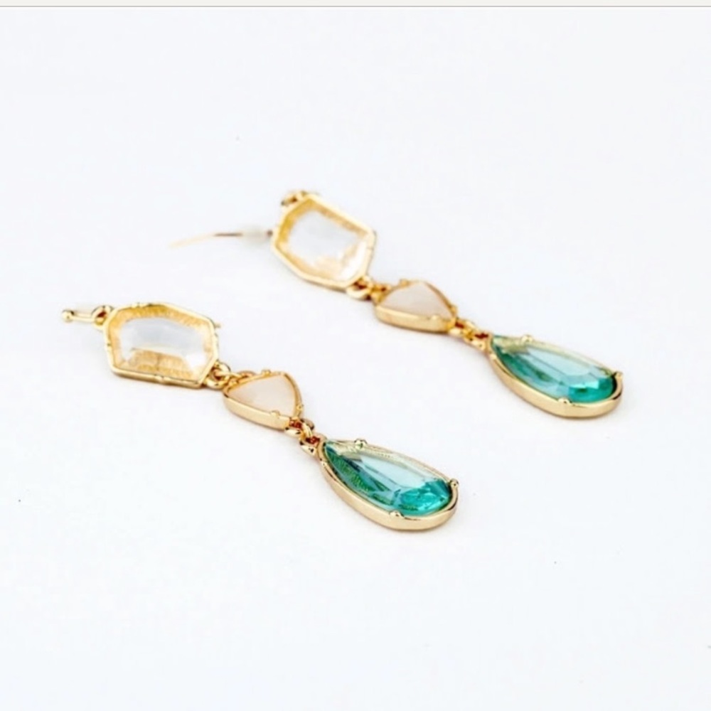 Beautiful Crystal & Rhinestone Earrings by Eye Pop - Picture 3 of 5
